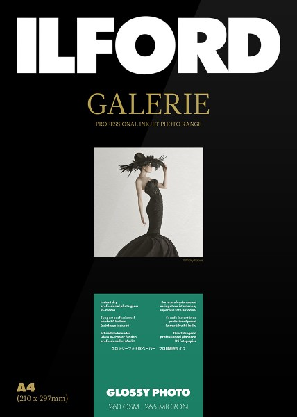 Ilford Galerie Prestige gloss 260 g/m², 111,8 cm x 30,5 m