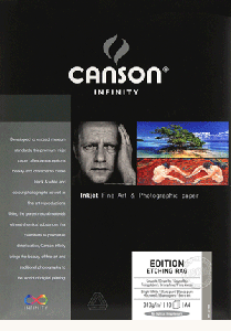 Canson Edition Etching Rag, 310g, DIN A3, 25 Blatt