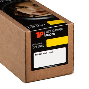 Tecco Photo PHG260 High-Gloss 260 g/m², 61 cm x 30 m