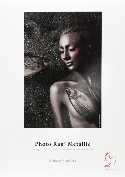 Hahnemühle Photo Rag Metallic 340gm2 A3+ 25 Blatt