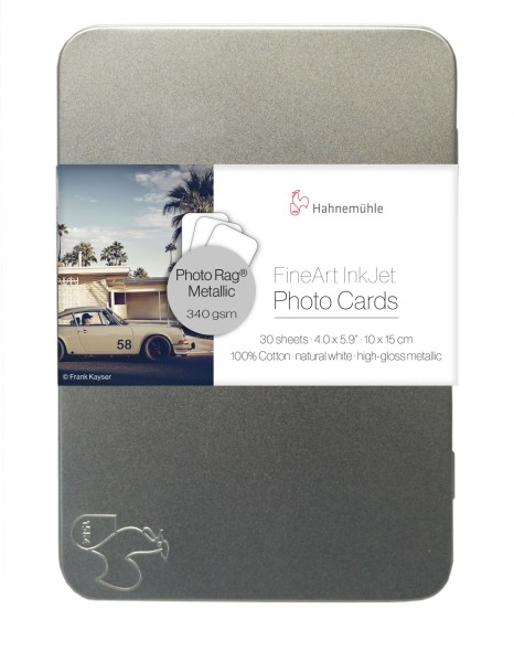 Hahnemühle Photo Rag Metallic 340gm2 , 10x15cm, 30 Blatt