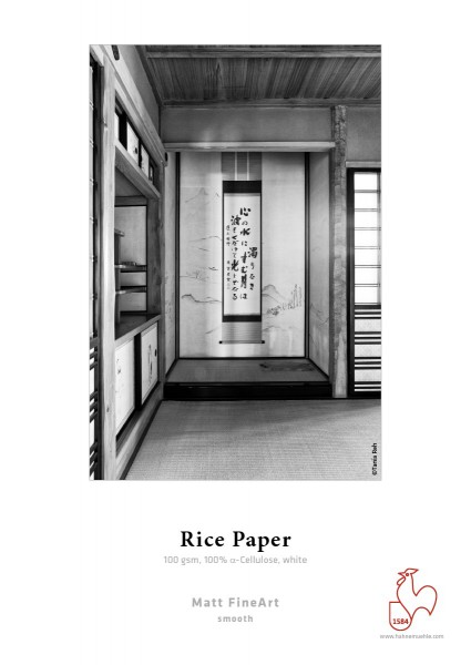 Hahnemühle Rice Paper - 100 g/m ²- 3&quot;core - 36&quot;Rolle x 30m