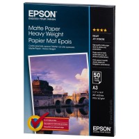 Epson Matte Paper Heavy Weight 167g, A3, 50 Blatt