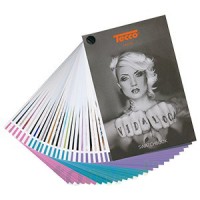 Tecco Production Swatchbook Deluxe bedruckt, 10x21 cm