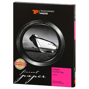 Tecco Photo PFR295 FineArt Rag 295 g/m², 12,7x17,8 cm, 50 Blatt