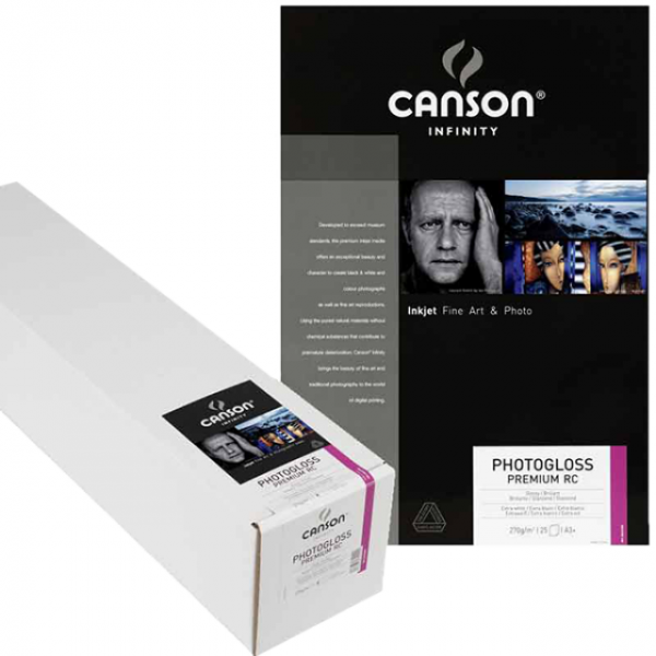 Canson PhotoGloss Premium RC, 270g, 44inch (1118mmx30.5m)