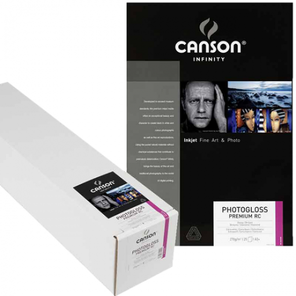 Canson PhotoGloss Premium RC, 270g, 24inch (610mmx30.5m)