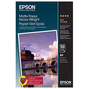 Epson Matte Paper Heavy Weight 167g, A4, 50 Blatt