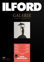 Ilford Galerie Gold Fibre Gloss, 100 % Baumwolle, 310 g/m², 111,8 cm x 15 m