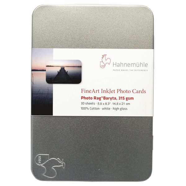 Hahnemühle Photo Rag Baryta 315 g/m², DIN A5 (14,85x21 cm), 30 Blatt