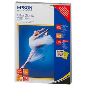 Epson Ultra Glossy Paper, 13x18cm, 50 Blatt