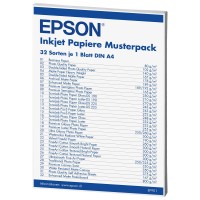 Epson Inkjet Papiere Musterpack DIN A4 (21x29,7 cm), 32 Sorten