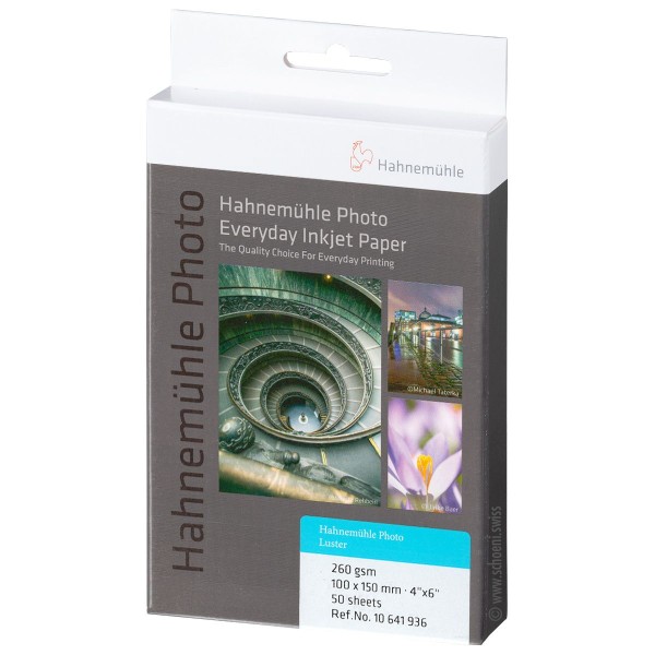 Hahnemühle Photo Luster 260 g/m², 10x15 cm, 50 Blatt