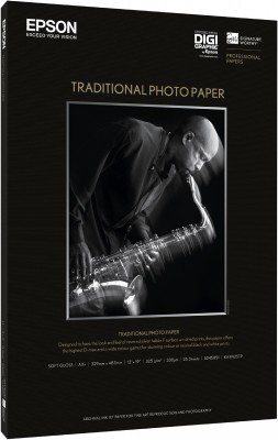 Epson Traditional Photo Paper 330g, A4 25 Blatt
