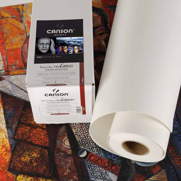 Canson Infinity PhotoArt Pro Canvas Lustre 17" Rolle (0.432x12m) 395g