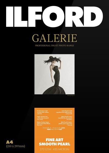 Ilford Galerie Fine Art Smooth Pearl 270 g/m², DIN A2 (42x59,4 cm), 25 Blatt