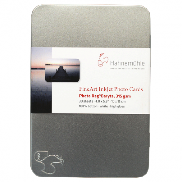 Hahnemühle Photo Rag Baryta 315 g/m², 10x15 cm, 30 Blatt