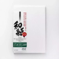 Awagami Bizan Handmade Medium 200 gsm White A2 - 5 Blatt