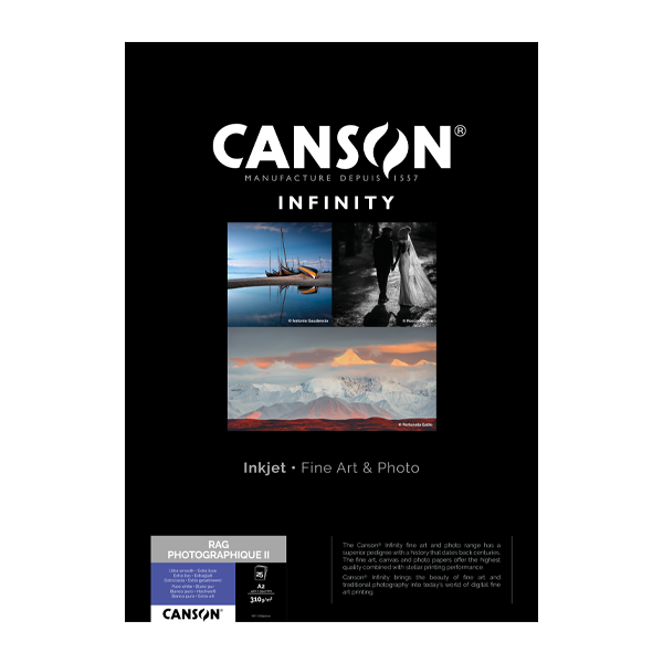 Canson Rag Photographique II 310g, A4 - 25 Blatt
