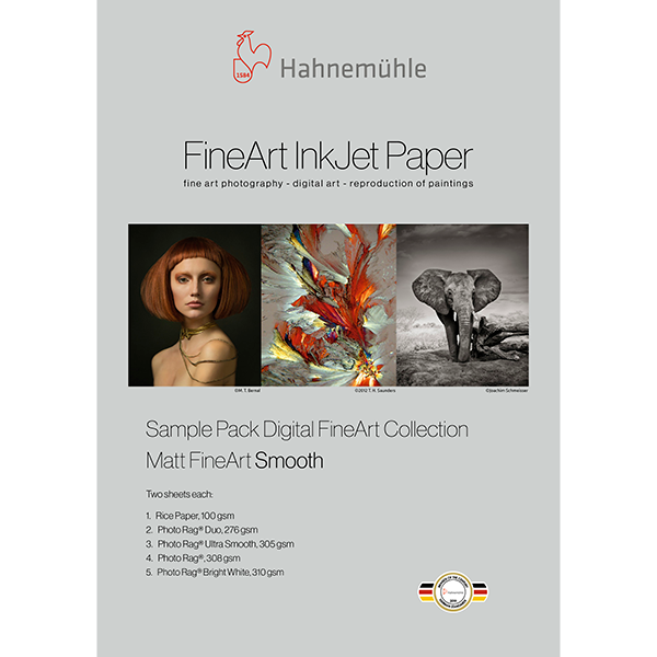 Hahnemühle Matt Fine Art Smooth DIN A4 Testpackung