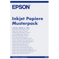 Epson Inkjet Papiere Musterpack DIN A4 (21x29,7 cm), 20 Sorten